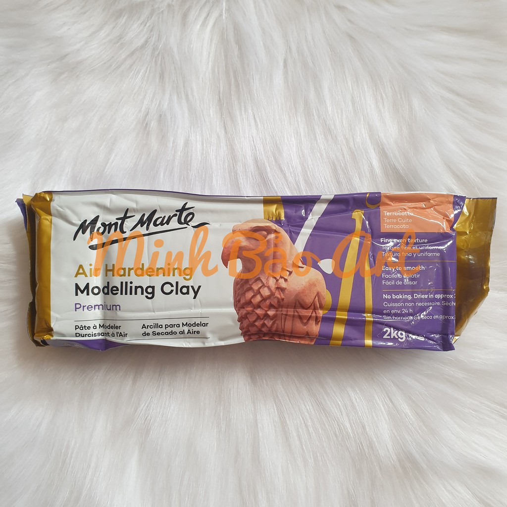 ĐẤT SÉT ĐIÊU KHẮC MONT MARTE 0.5, 2 KG / DỤNG CỤ LÀM ĐẤT SÉT