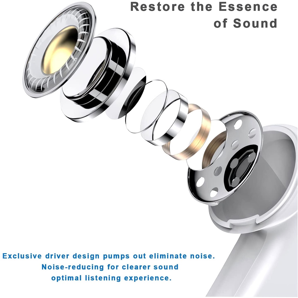 Tai nghe SGALAS nhét tai dây 3.5mm tích hợp micro và điều khiển âm lượng cho cá thiết bị IP/android 3.5mm