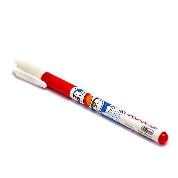 Bút Gel Thiên Long Doraemon GEL-012/DO.Bút mực nước màu đen/ đỏ/ tím/ xanh. Chính hãng