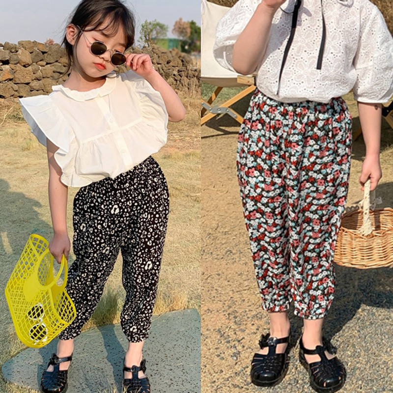 Quần dài chống muỗi cho bé gái