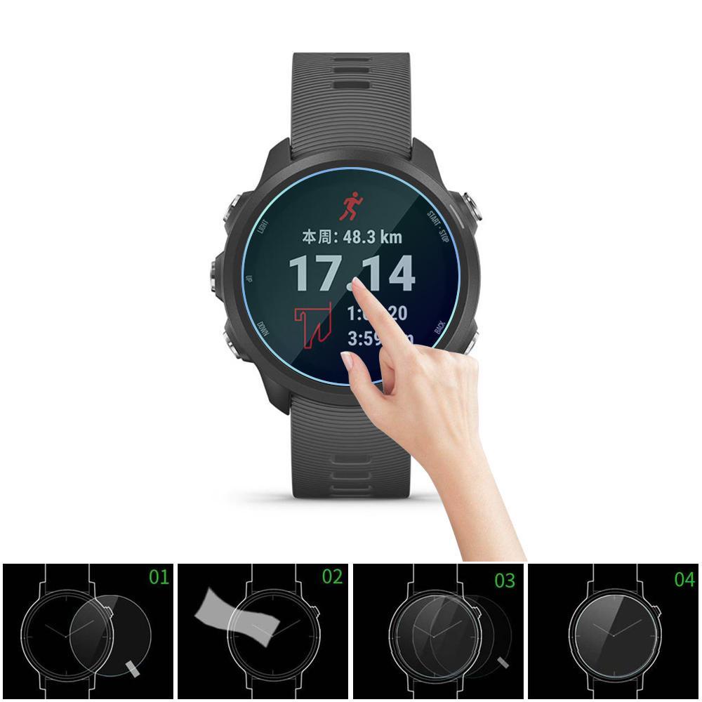 Kính Cường Lực Cong 2.5D Siêu Mỏng HD Cho Garmin Forerunner 245M / 245