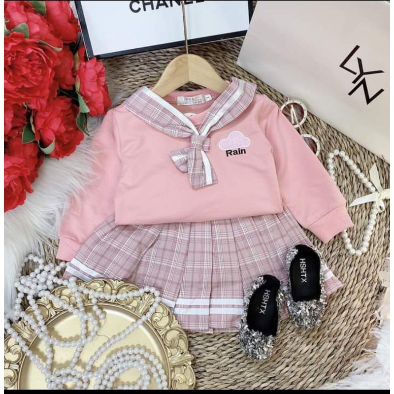 Váy Bé Gái 💖FREESHIP💖 Váy Thủy Thủ Bé Gái