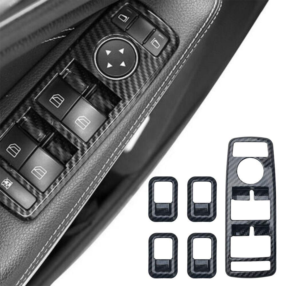 Miếng Dán Trang Trí Cửa Sổ Xe Hơi Benz A B C E GLE GL