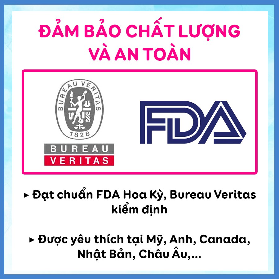 Túi Nhai Ăn Dặm Cho Bé Chính Hãng Kích Thích Ngon Miệng Độc Quyền NatureBond FDA Hoa Kỳ Chống Hóc 6 Núm (3 Sizes)