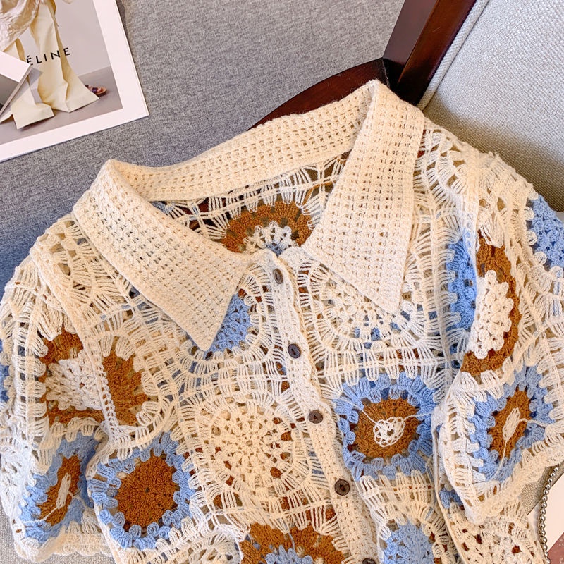 Áo Sơ Mi Ngắn Tay Dáng Rộng Thiết Kế Mới Ngọt Ngào Thời Trang Dành Cho Nữ