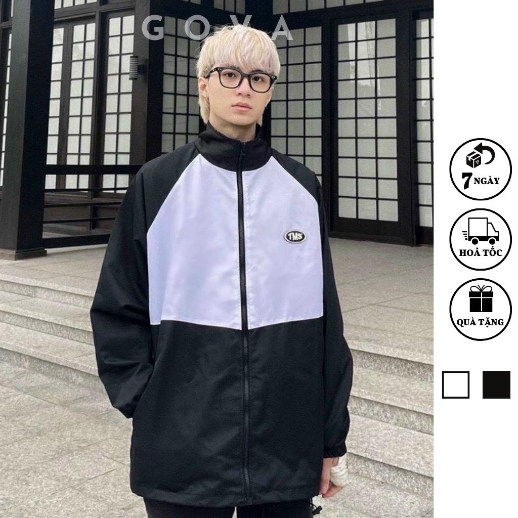 Áo khoác dù TMS MIDSIDE nam nữ form rộng Unisex 2 lớp Chống Nắng Siêu Hot ulzzang Jacket Bomber GOVA