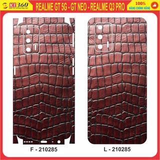 Dán lưng skin 3d realme gt 5g, realme gt neo , realme q3 pro