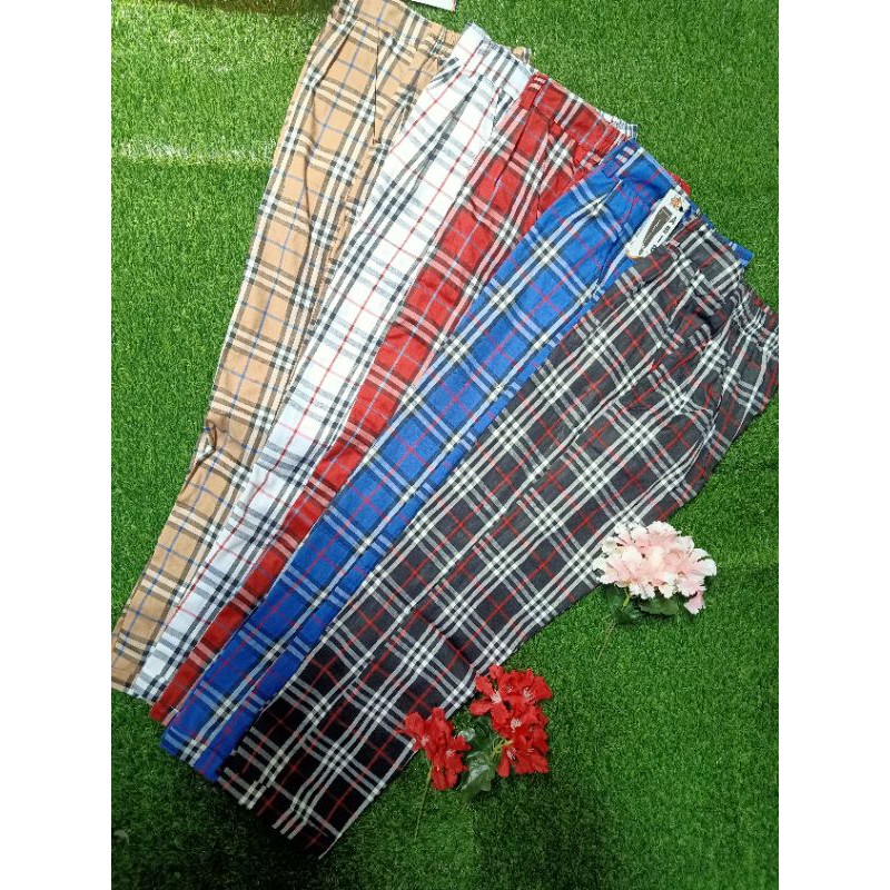 Tartan Tartan Pants Boxi Cheap Box | BigBuy360 - bigbuy360.vn