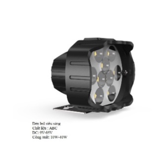 [Siêu sáng] Đèn trợ sáng 9 bóng 12V-85V