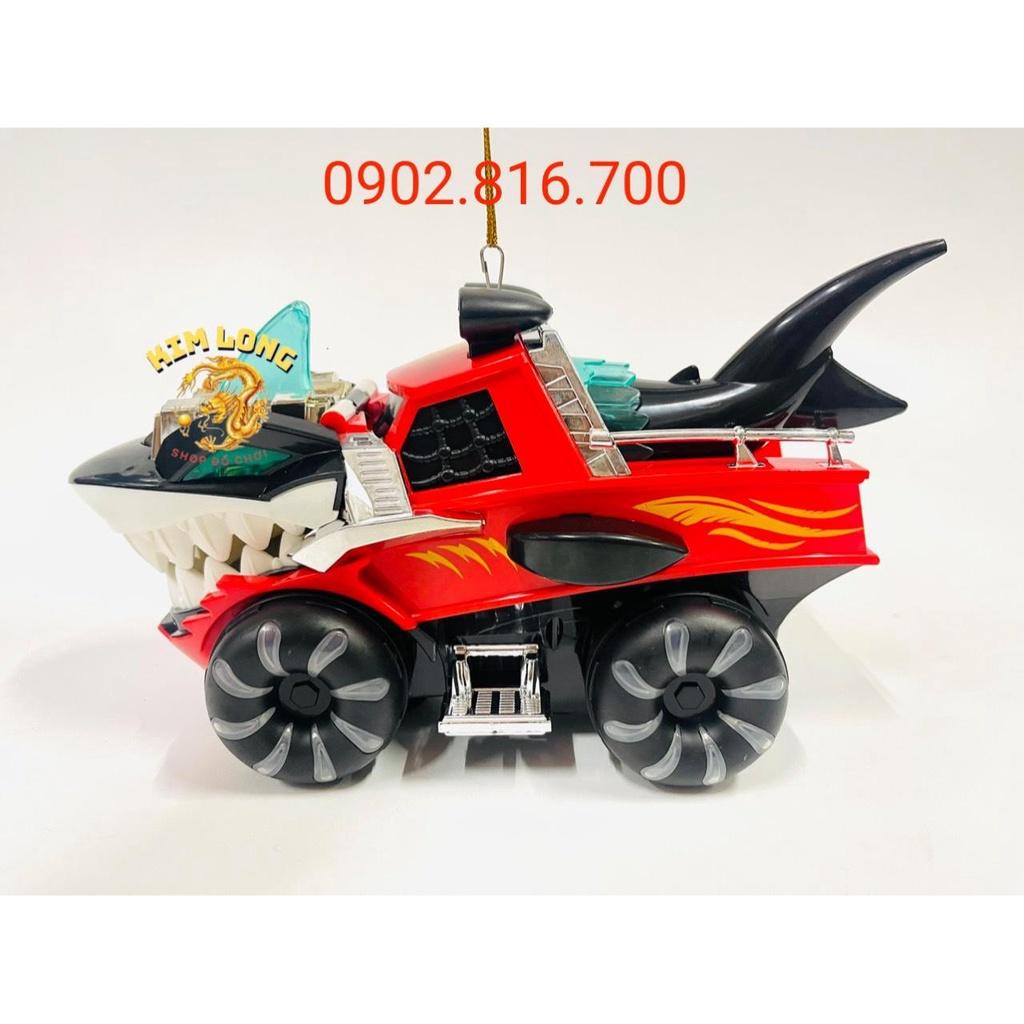 Đồ chơi lồng đèn trung thu cho bé trai hình XE ĐUA cá tặng pin có đèn và nhạc quà tặng trung thu