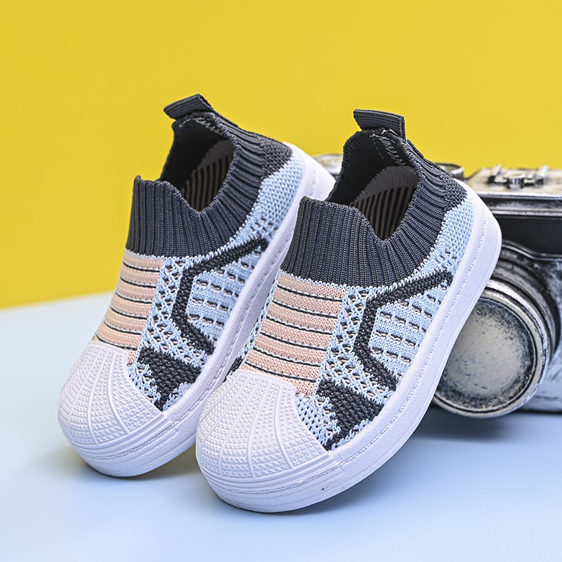 [Mã 11FASHIONSALE1 giảm 10k đơn 50k] Giày Lười Cho Bé Trai Bé Gái Cổ Chun Đế Bệt Chống Trơn Trượt Từ 1 Đến 3 tuổi