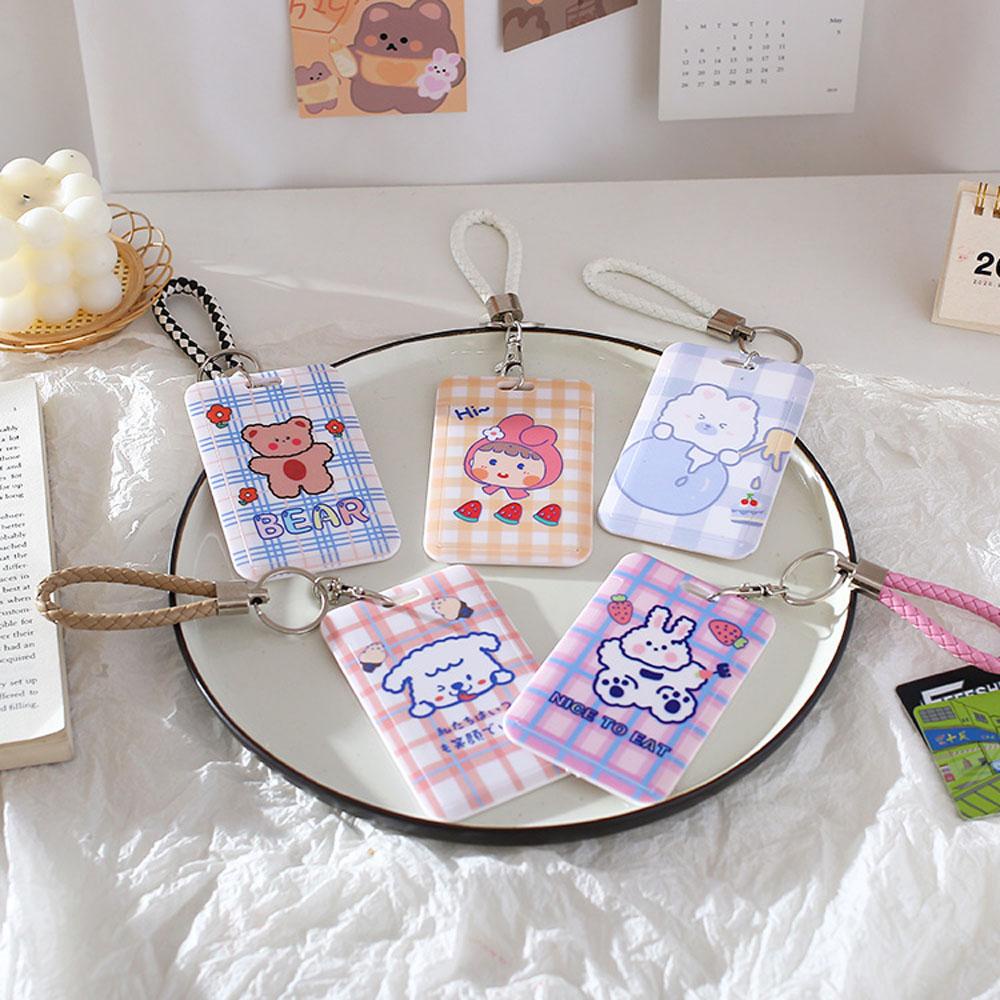 SOMEDAYZL Vỏ Bọc Bảo Vệ Thẻ Tín Dụng / Tên In Họa Tiết Động Vật Dễ Thương