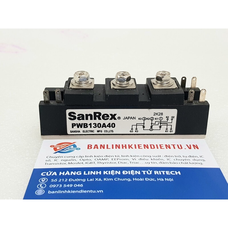 PWB130A40 Thyristor Sanrex 130A 400V