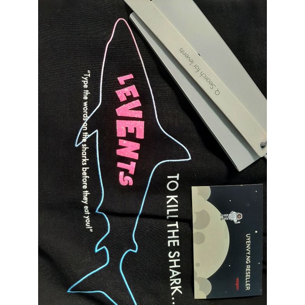 ÁO THUN SHARK LEVENTS ĐEN/ TRẮNG