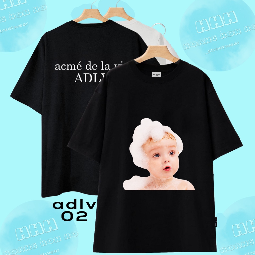 [Xịn Dày] Áo thun ADLV 350g Đen Full Tag Bọc, Full Mẫu, 1-25 - Streetwears SG - Link 1