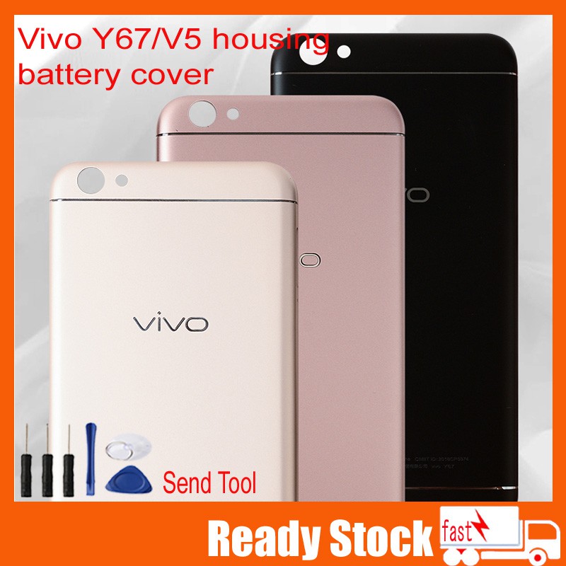 Vivo Y67 V5 Vỏ pin Vỏ pin Thay thế Y67 V5 Vỏ pin Vỏ điện thoại Vivo Y67 Nắp pin Vivo Y67 V5 nắp lưng