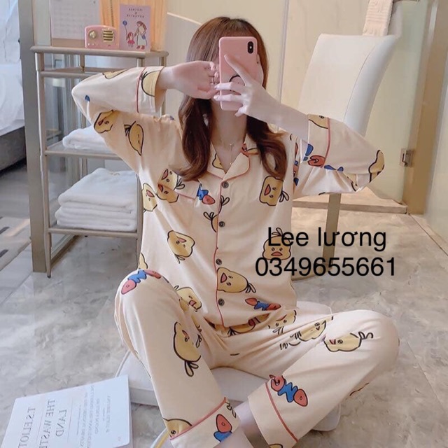 Bộ ngủ pijama qccc