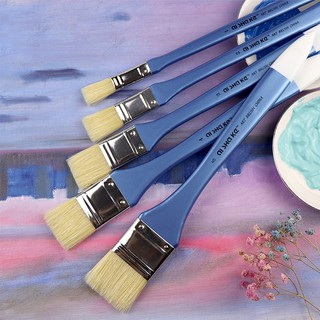 Cọ Lông Cứng SeamiArt Vẽ Tranh Sơn Dầu Tiện Lợi