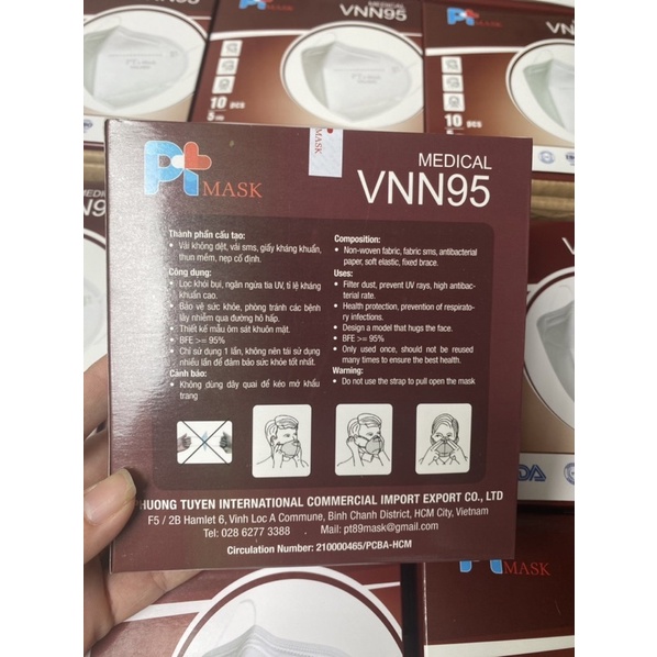 khẩu trang N95 Famapro và khẩu trang N95 PT mask .