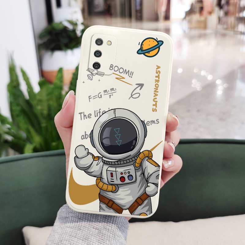 Ốp Điện Thoại In Hình Phi Hành Gia Cho Samsung Galaxy A03 A03S A03 Core A13 A04 A04S 4G 5G A13