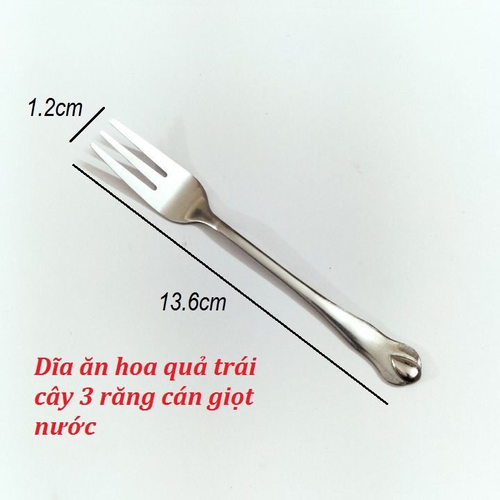 Dĩa ăn hoa quả, trái cây, bánh kem, inox 304 sáng bóng, bền đẹp