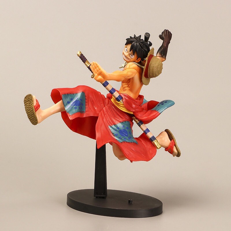 Mô Hình Luffy One Piece 20cm  clip tự quay