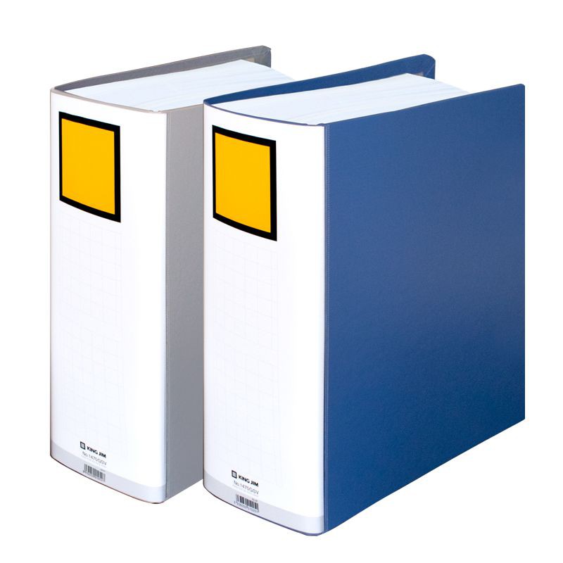 Bìa còng ống Kingjim A4S 10cm (10cmx1000 tờ) 1470GSV