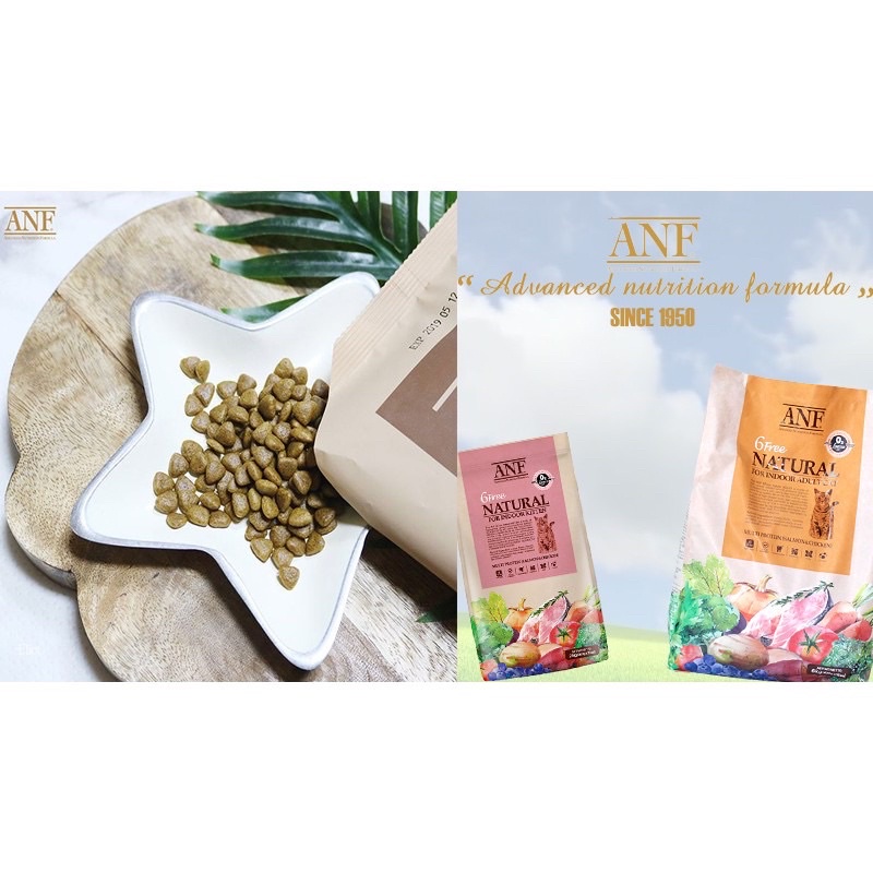 Hạt ANF 6Free Organic INDOOR cho mèo 🐈