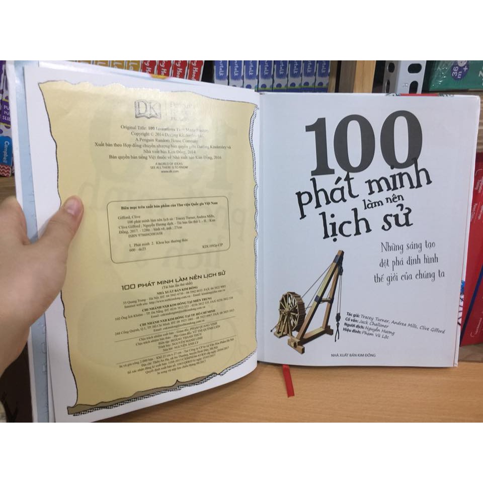 Sách - 100 Phát Minh Làm Nên Lịch Sử