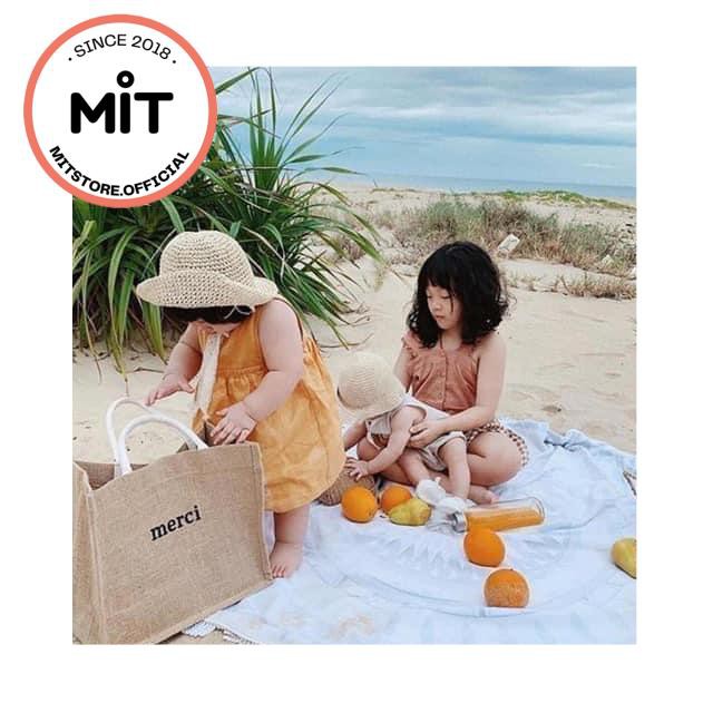 Túi cói merci đi chơi, đi biển hot hit