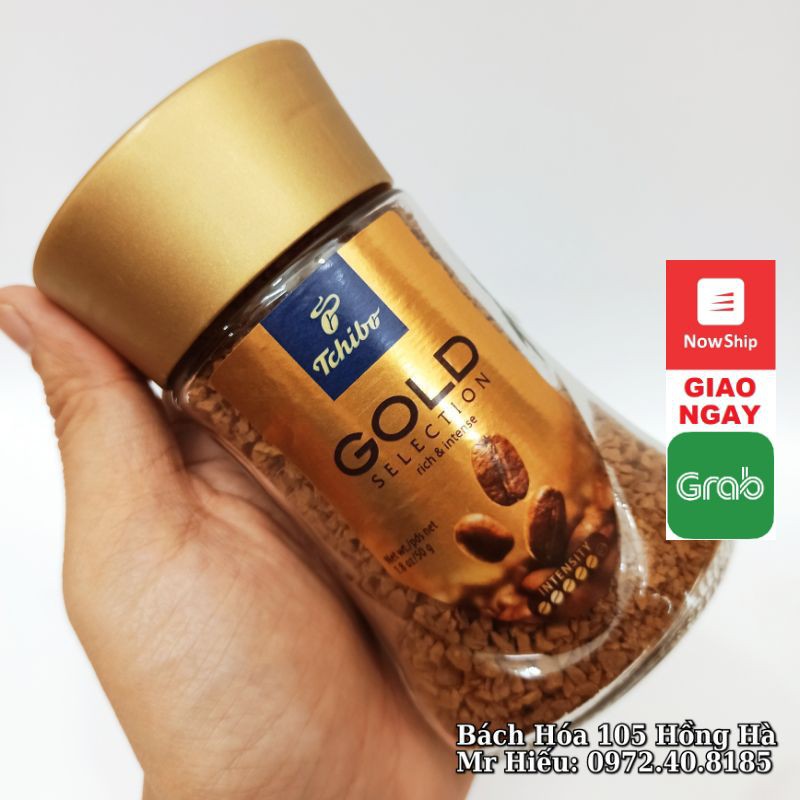 [T5/2022] Cà phê hòa tan Tchibo Gold 50g