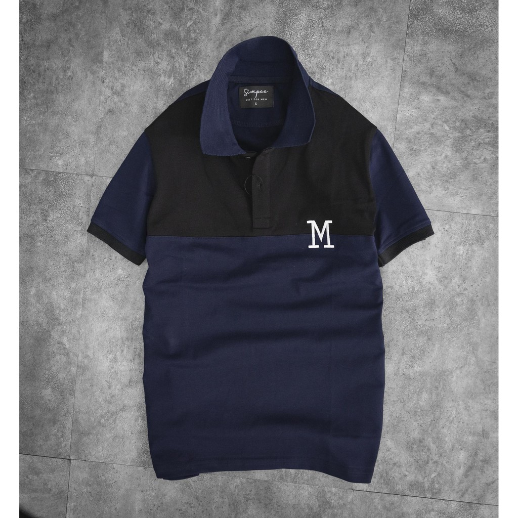 Áo thun Polo Nam cổ bẻ M  - B036