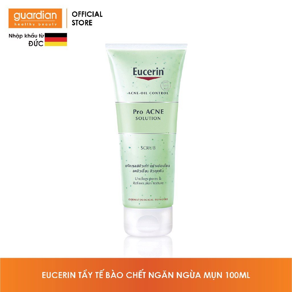 Tẩy tế bào chết ngăn ngừa mụn Eucerin Pro Acne Scrub 100ml