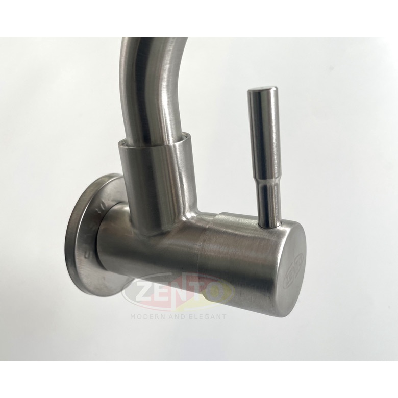 Vòi rửa bát đơn gắn tường inox304 SUS4634