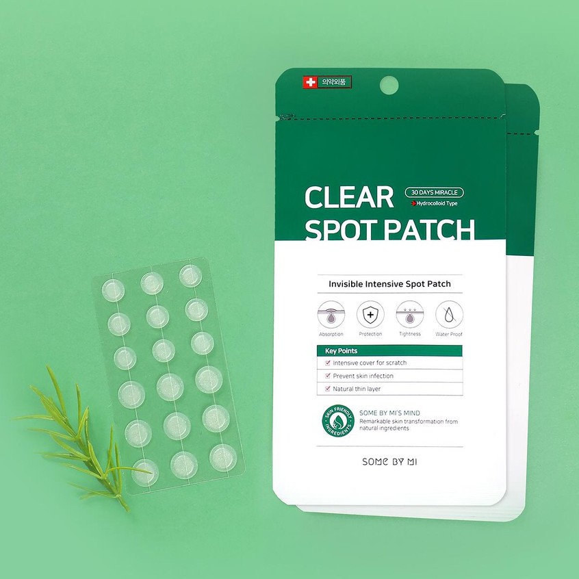 Miếng Dán Giảm Mụn SOME BY MI CLEAR SPOT PATH Clear Spot Patch (SET 18 MIẾNG )