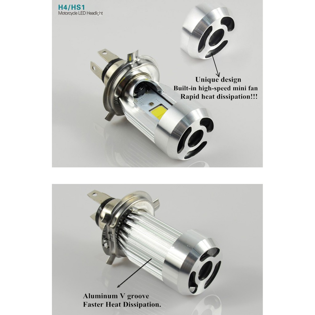 Đèn Pha LED Chuyên Dụng Cho Xe YAMAHA Y15ZR V1 FZ150 V1 V2 Benelli RFS150 RFS150i and SYM VF3i YAMAHA FZ150i 2017 H4 HS1