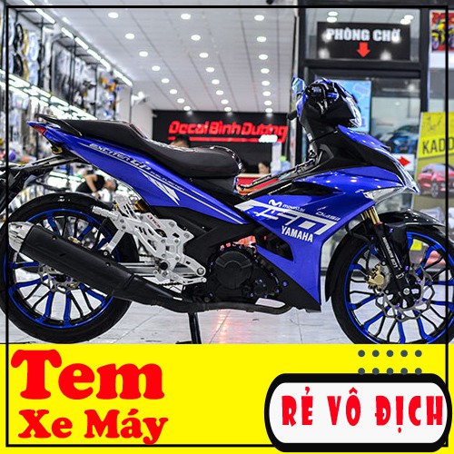 Tem Exciter 150 xanh 🍀 FREE SHIP 🍀 Movistar Phiên Bản Zin [ ĐỔI TRẢ KHÔNG ĐÚNG HÌNH]