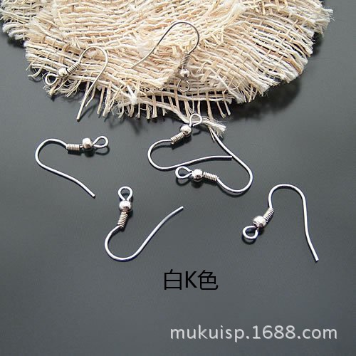 (10 cái)Móc làm bông tai, phôi khuyên tai, Nguyên liệu làm trang sức cổ trang, Nguyên liệu DIY
