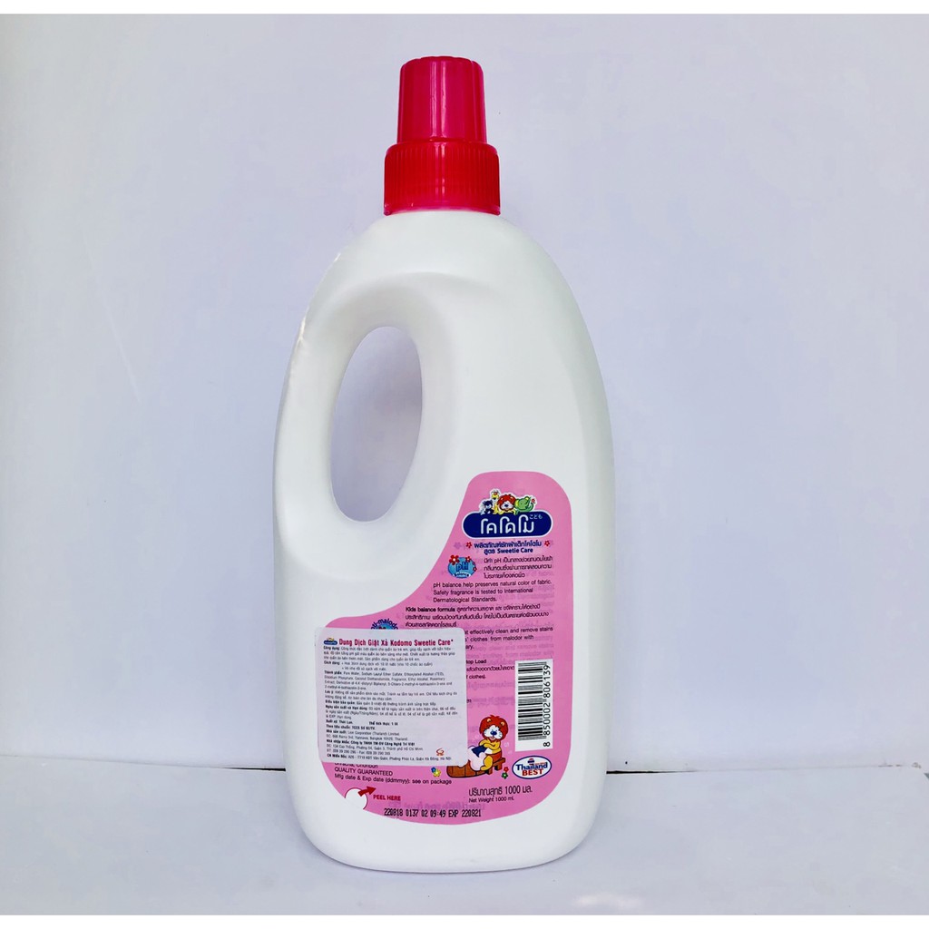 Nước giặt Kodomo Sweetie Care 1000ml