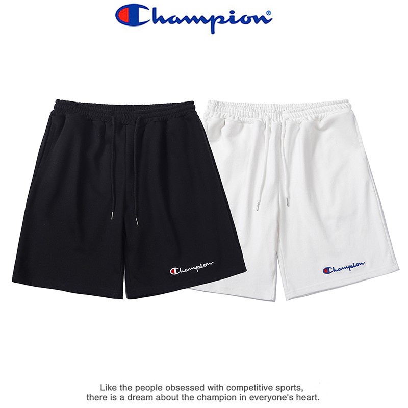 Quần Short Thể Thao Thêu Chữ Champion Nhỏ Nhắn Thời Trang Trẻ Trung