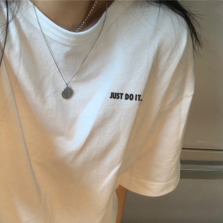 Áo thun trắng cotton nguyên chất thấm hút mồ hôi tốt thích hợp cho mùa hè