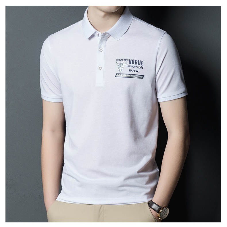 CÓ 5 MÀU ÁO THUN POLO NAM TAY NGẮN CỔ TRỤ MẪU MỚI HOT TREND MÃ SỐ 18