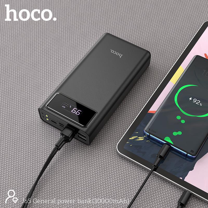 [Mã 44ELSALE2 giảm 7% đơn 300K] Sạc dự phòng 30000mah 40000mah chính hãng Hoco J65 dung lượng lớn tiện lợi sự dụng