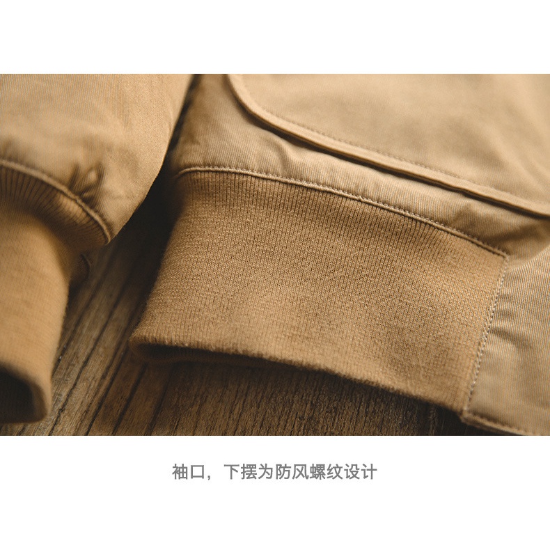 Áo khoác kaki Maden phong cách Mỹ Vintage chất lượng cao cho nam