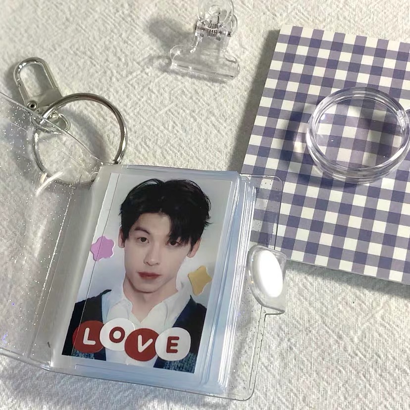 Small Size Album 2 Inch For Photo Storage With GaLiCiCi . Keychain