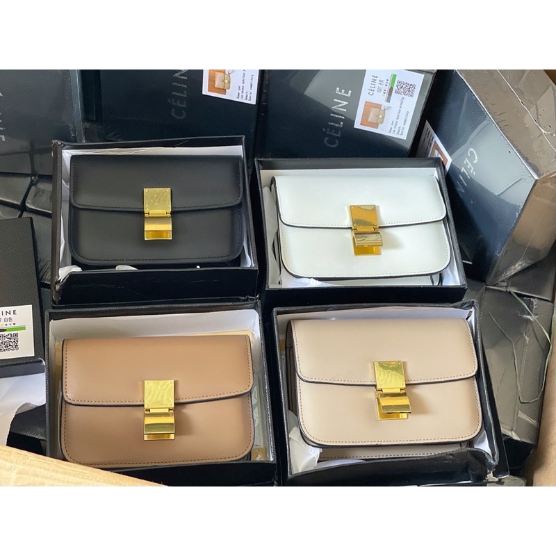 Túi cê li nê hàn quốcc khoá cài size 20 da sước siêu hót chuẩn hàng Qc loại đẹp 0507#