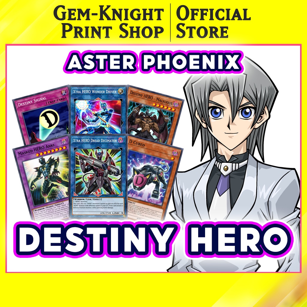 Bộ bài Yugioh - Destiny HERO - Aster Phoenix Deck