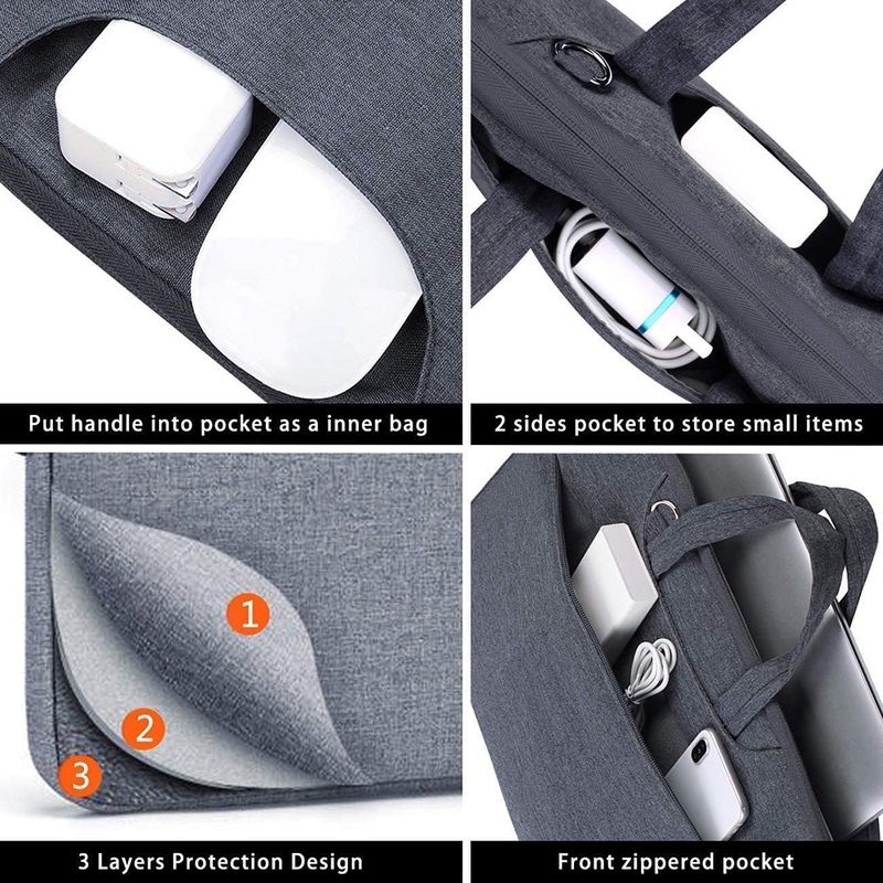 Túi Đựng Laptop Chống Thấm Nước Cho MacBook Air Pro 13 15 Air 13 A2179 A2337 13.3 inch M1 13.3 14 15.6 inch