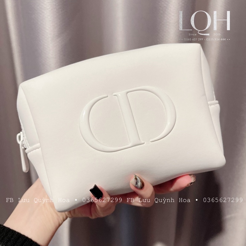 Túi gift form mềm Dior trắng hàng quà tặng