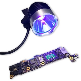 Đèn UV hấp keo xanh cổng USB